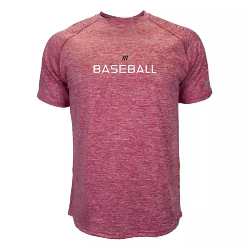 Men's Marucci Heathered Performance Baseball T-Shirt 3 Men's Marucci Heathered Performance Baseball T-Shirt