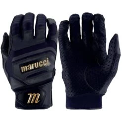 Marucci Sports PITTARDS Reserve Adult Batting Gloves (Multiple Colors): MBGPTRSV2 -Marucci Marucci Pittards Navy MBGPTRSV2 NB