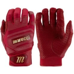 Marucci Sports PITTARDS Reserve Adult Batting Gloves (Multiple Colors): MBGPTRSV2 -Marucci Marucci Pittards Red MBGPTRSV2 R