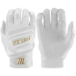 Marucci Sports PITTARDS Reserve Adult Batting Gloves (Multiple Colors): MBGPTRSV2 -Marucci Marucci Pittards White MBGPTRSV2 W